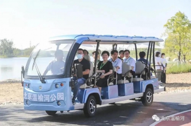 京北绿肺·绿友助力 电动观光车